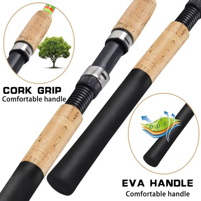 Canne feeder Sougayilang 3m manche liège carbone power L M H travel rod carp feeder pêche