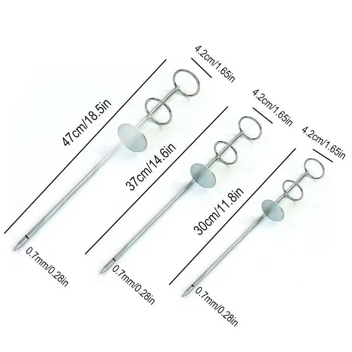 Support Canne Pêche Portable 30-50cm avec Piquet Acier Inox - Support Rive Sol Pratique Pêche au Coup