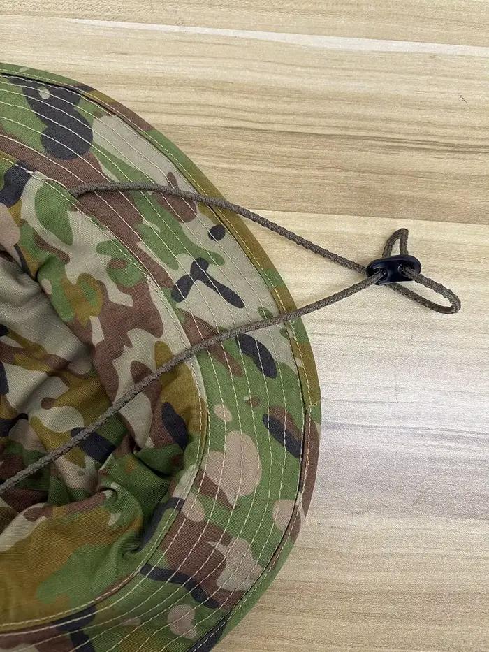 Chapeau pêche camouflage désert australien - Bonnet boonie pêche tous temps protection complète