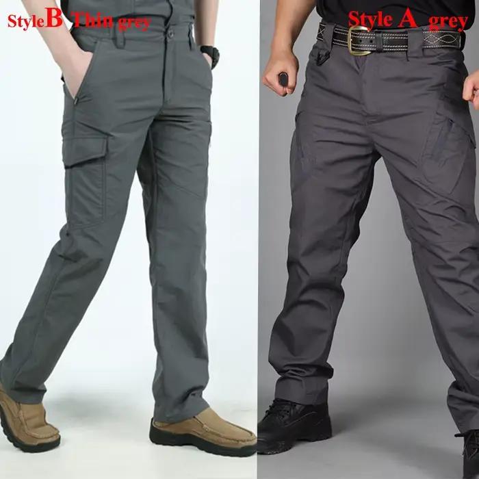 Pantalon tactique imperméable SWAT camouflage pêche chasse - Cargo multi-poches homme outdoor