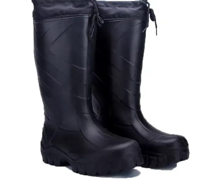 Bottes de pêche à la mouche imperméables chaudes pour hiver avec cuissardes intégrées pêche et chasse