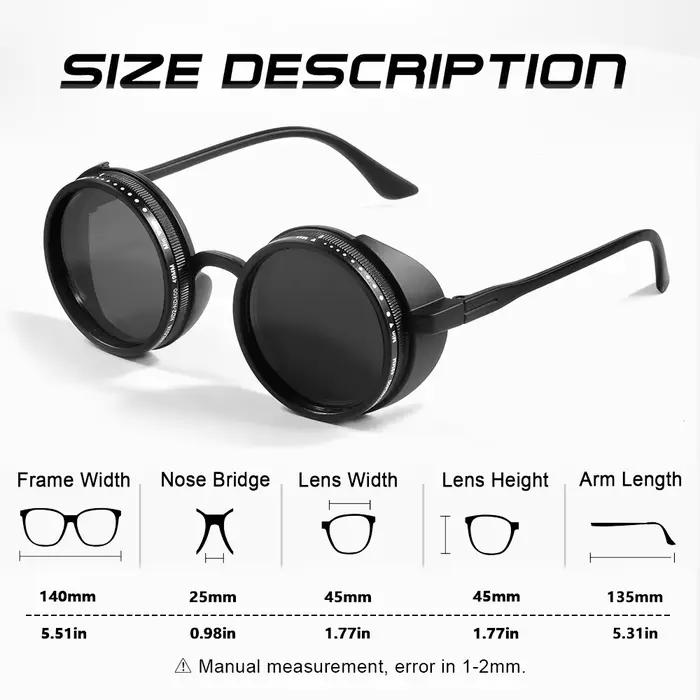 Lunettes de Soleil Pêche CRIXALIS Teintes Réglables 1-9 Manuel Filtre UV400 Polarisées Rétro