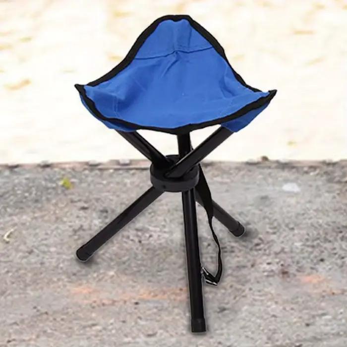 Tabouret trépied pliant compact 3 pieds pour pêche, camping et activités outdoor léger