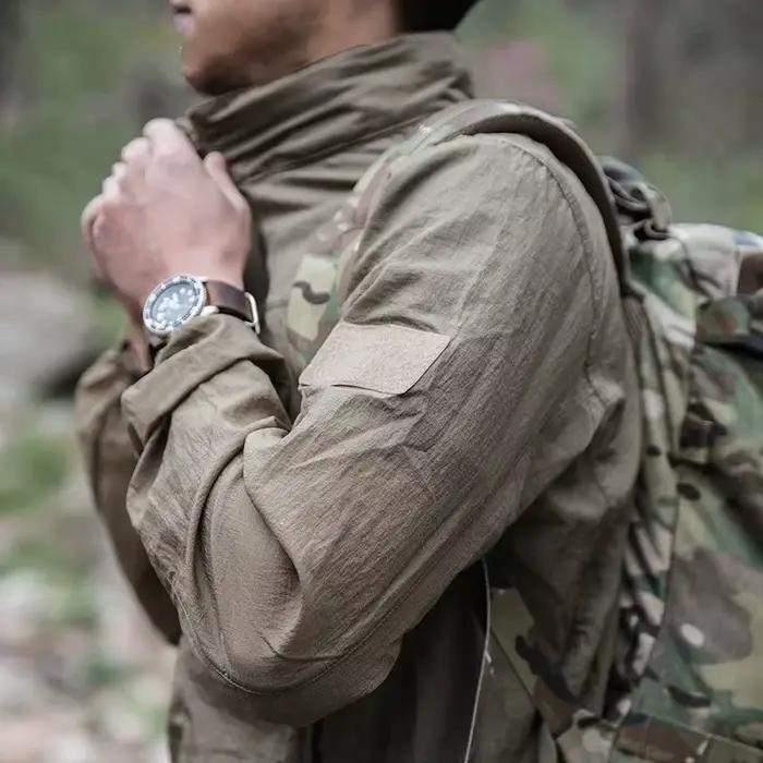Veste de pêche légère été imperméable - Coupe-vent respirant portable pour pêche