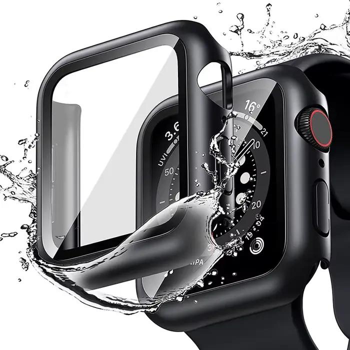 Coque de protection et bracelet pour Apple Watch 44mm 40mm, compatible pêche et activités nautiques