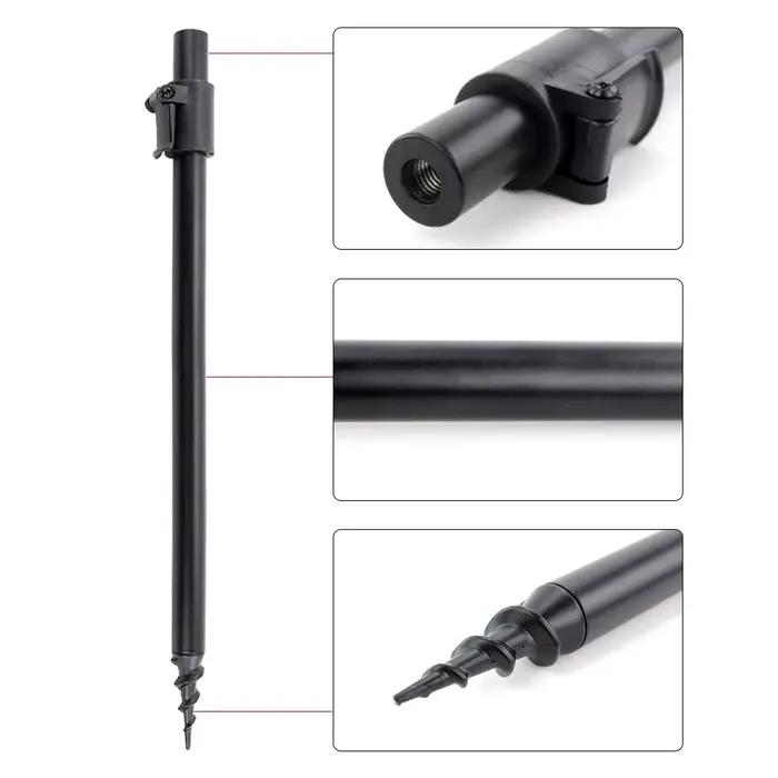 Support de cannes à carpe Hirisi en aluminium 2 pièces, banksticks et rod pod pour pêche sur berge