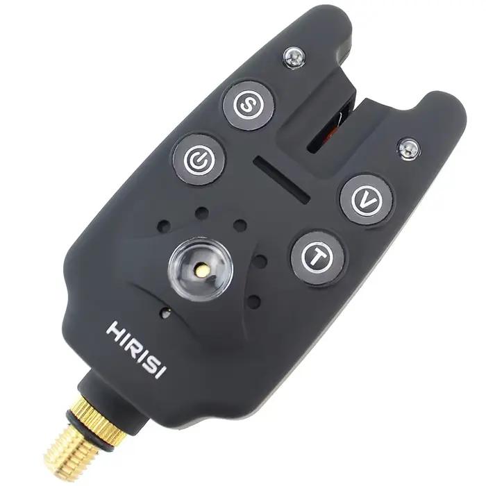 Hirisi B1101 2 Alarmes de Touche Carpe Réglables - Contrôle Volume, Ton, Sensibilité LED Indicateur