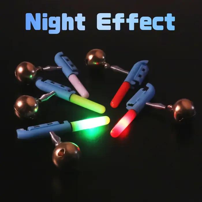 Lampe LED lumineuse pour canne pêche CR425 avec charge USB - Alarme de touche nocturne brillante