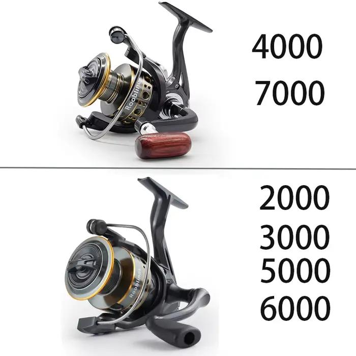 Rooblinos BK Spinning Fishing Reels For Saltwater Freshwater Metal Spool Left/Ri