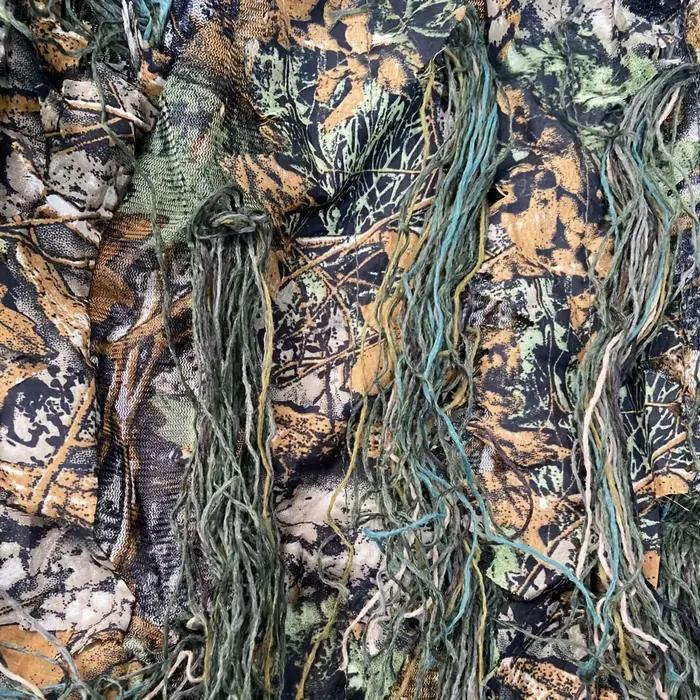 Combinaison ghillie adulte woodland 3D bionique - Tenue camouflage pêche photographie chasse