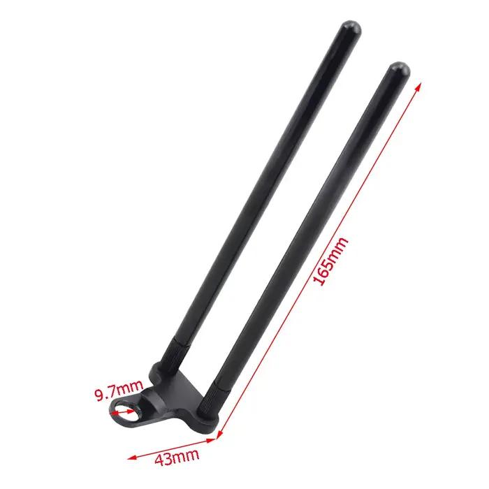 Barres anti-accrochage aluminium SN1 HIRISI pour alarmes de touche - Accessoires pêche carpe