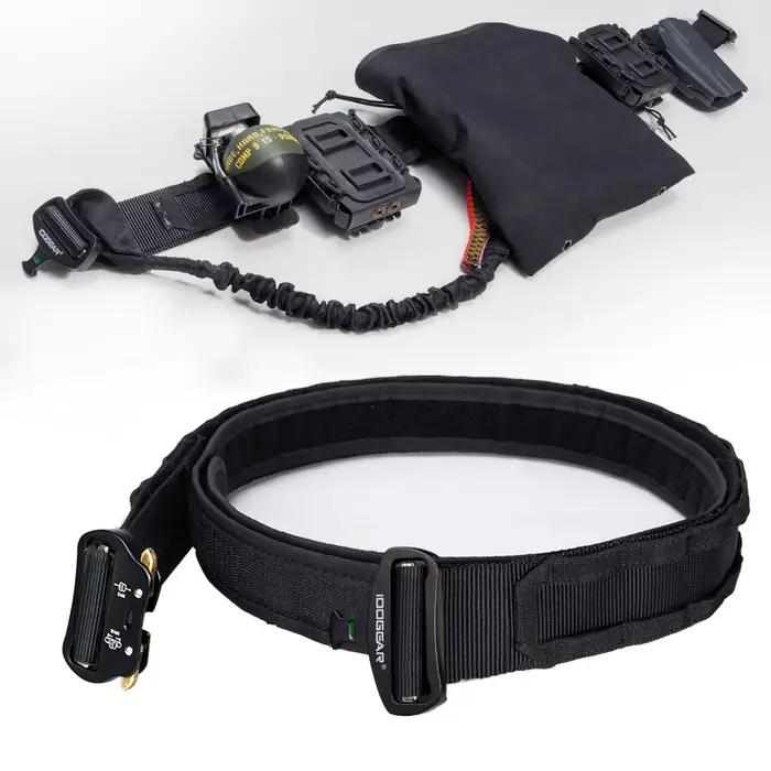 Ceinture tactique 2 pouces IDOGEAR - Boucle rapide MOLLE pour pêche et sports outdoor