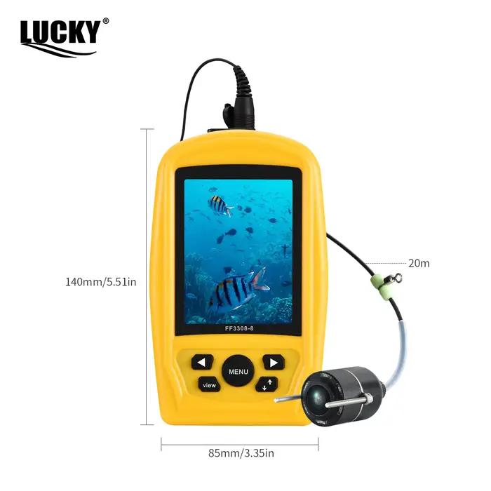 Caméra sous-marine Lucky vision nocturne pour pêche - Écran LCD 4.3" pour observation poissons en direct