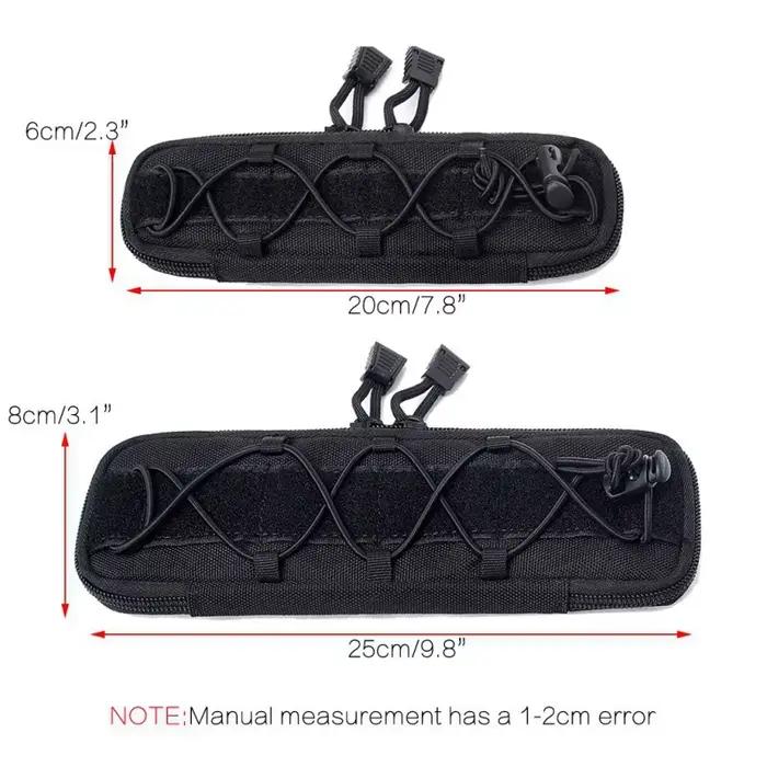 Pochette couteau tactique MOLLE pour pêche plongeante et équipement de survie en mer