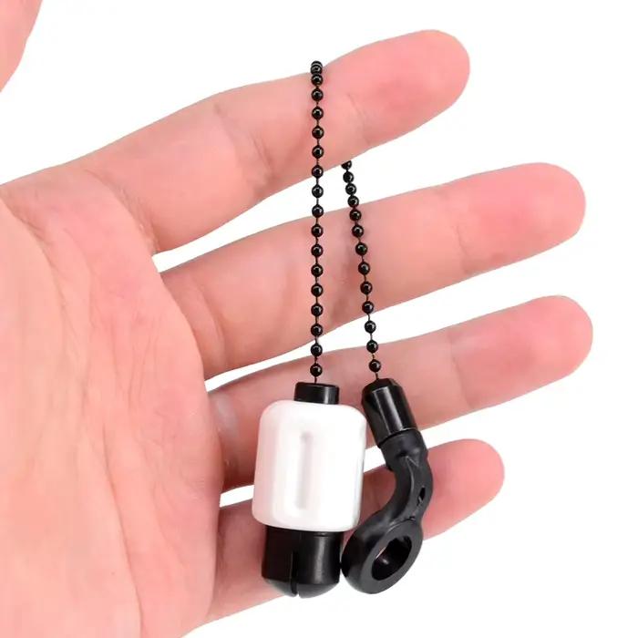 Indicateur de touche Hirisi B2029 avec chaîne laiton pour détecteur carpe fishing et swingers