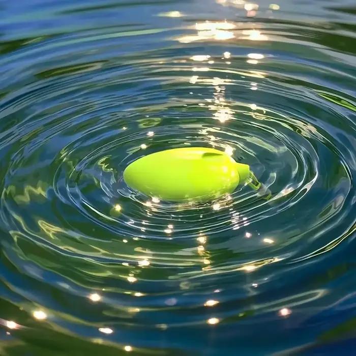 Flotteur de pêche premium HD sans trou pour montage rapide, universel et anticorrosion, accessoire canne