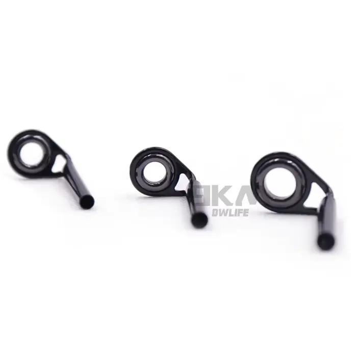 Kit anneaux canne pêche 5-10 pièces MKT - Ceramique inox 1.2-2.0mm pour eau douce et mer réparation