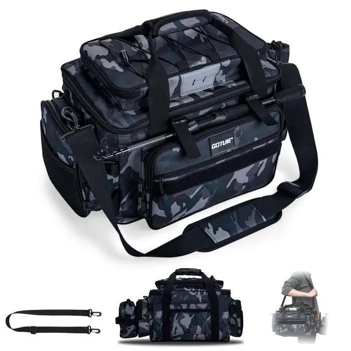 Sac à dos étanche Goture pour matériel de pêche - Grande capacité 37x24x29cm multifonction