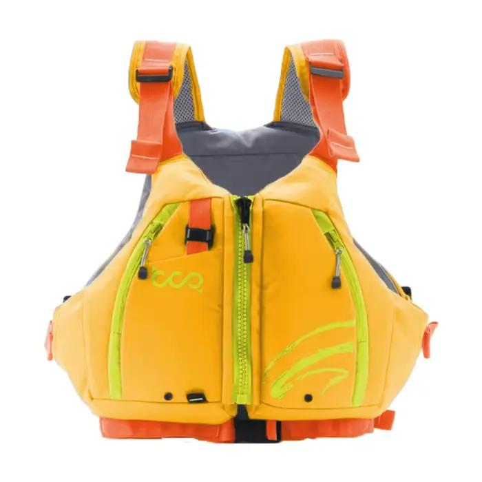 Gilet de sauvetage pêche kayak 50N CE avec grande poche pour paddle SUP et activités nautiques