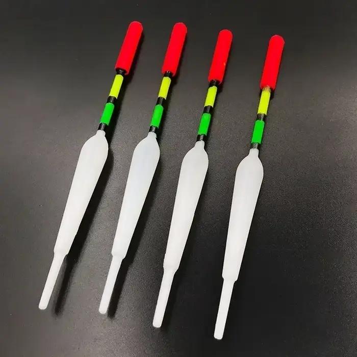 Lot de 15 flotteurs de pêche portables, tailles variables pour la pêche en extérieur