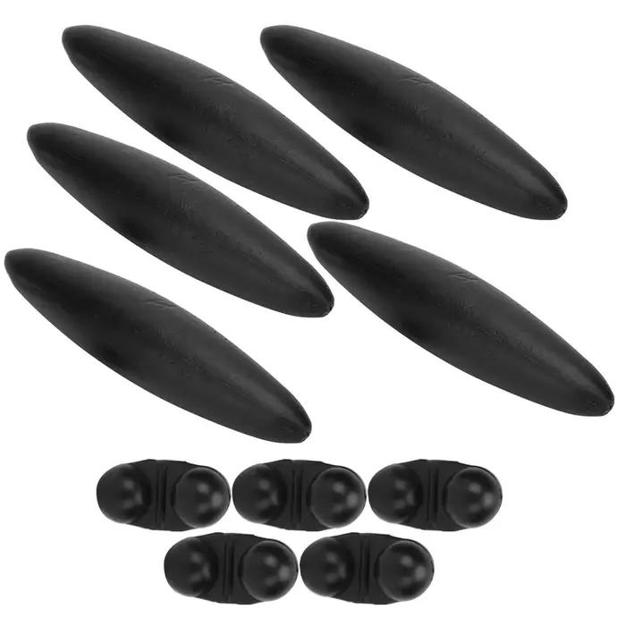 Lot de 5 flotteurs pour silure EVA avec clochette, accessoires pêche robustes et portables