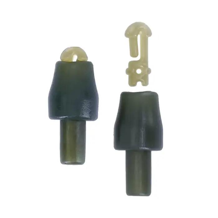 Manchons hélicoptère caoutchouc pêche carpe Hirisi 10 pièces changement rapide émerillon accessoires terminal