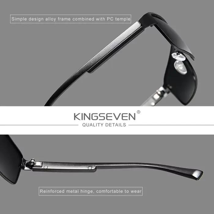Lunettes de soleil photochromiques polarisées KINGSEVEN pour pêche - Verres caméléon UV400 anti-éblouissement