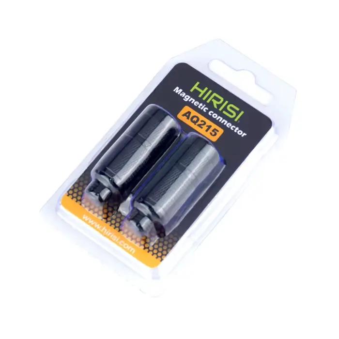 Connecteurs rapides aluminium Hirisi AQ215 - Adaptateurs 2/4 pièces pour alarmes et piquets de berge