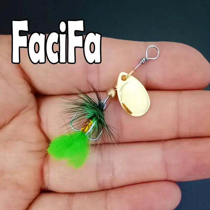 Leurre métal spinner cuillère pour carpe et brochet, appât artificiel avec hameçon triple pour la pêche