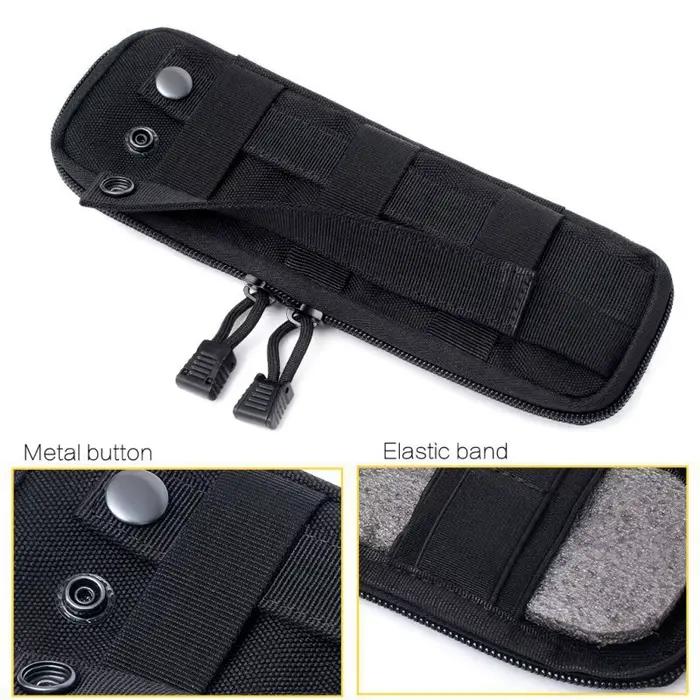 Pochette couteau tactique MOLLE pour pêche plongeante et équipement de survie en mer