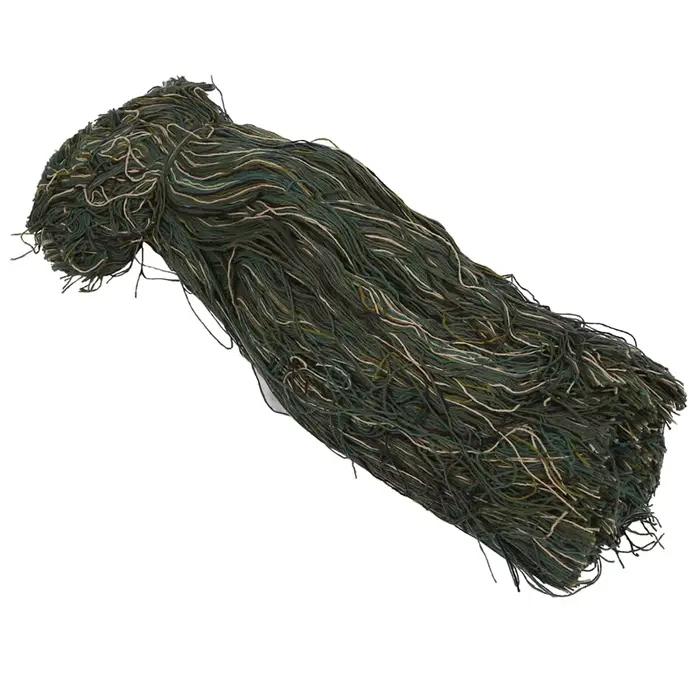 Fil camouflage ghillie suit - Accessoire pêche pour création tenue camouflage personnalisée ultra-discrète