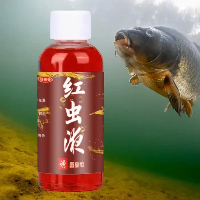 Appât liquide vers de sang concentré 60ml attractant poissons chat additif pêche carnassiers