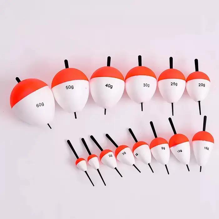 5 flotteurs pêche mer EVA poids 2g à 60g équipement pêche bouchon russe accessoire universel