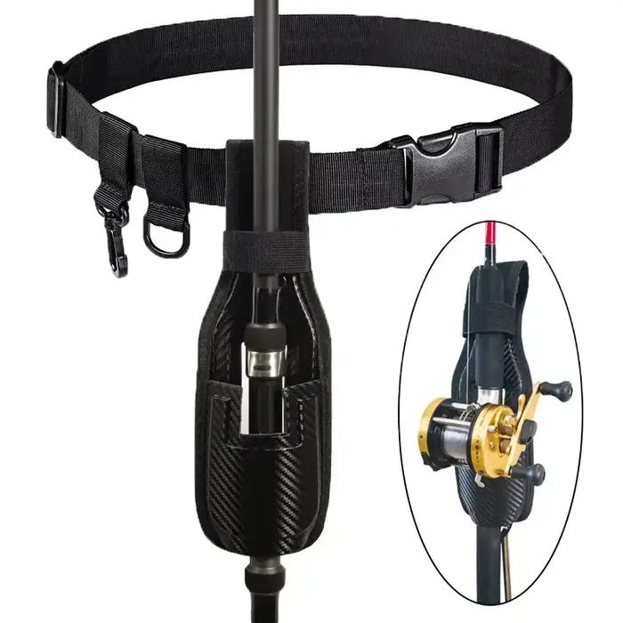 Porte-canne réglable ceinture - Support canne à pêche portable pour pêche sportive et détente en plein air