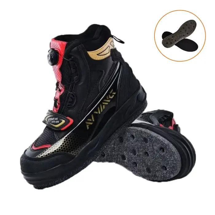 Bottes pêche TM-2800BL extérieur résistantes usure étanches sport anti-dérapantes nouvelles chaussures techniques