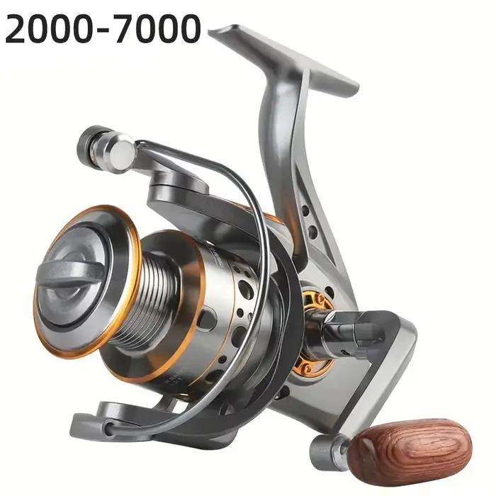 BILLINGS DC 1000~7000 Series,5.2:1 Gear Ratio,26LB Max Drag,CNC Metal Spool,Spin