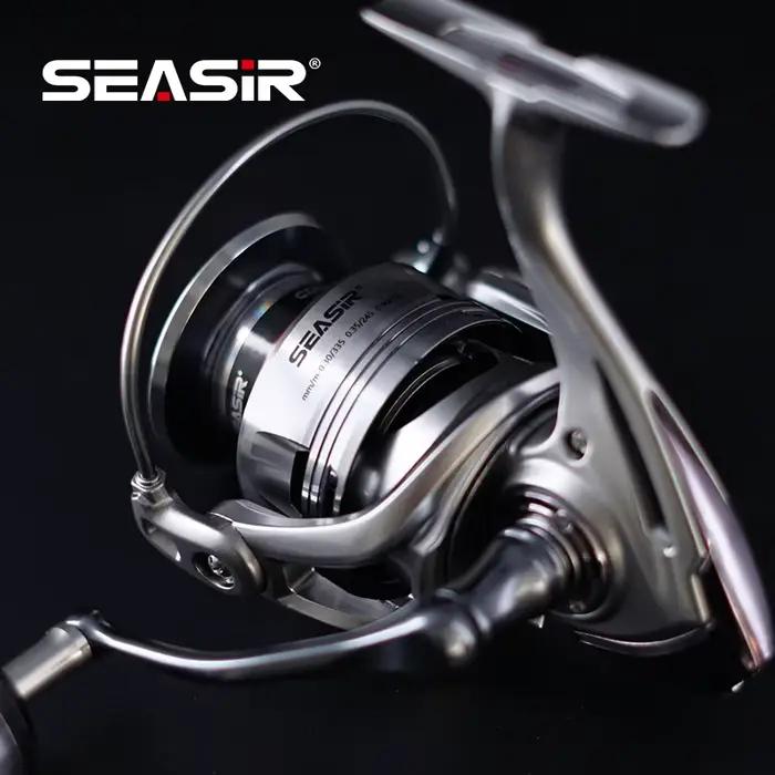 Moulinet spinning SEASIR CONTRA MAX 3000-8000 corps aluminium pour pêche mer 5.1:1/5.7:1