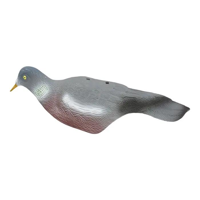 Leurre colombe réaliste pour jardin - Épouvantail oiseaux durable pour chasse et décoration extérieure