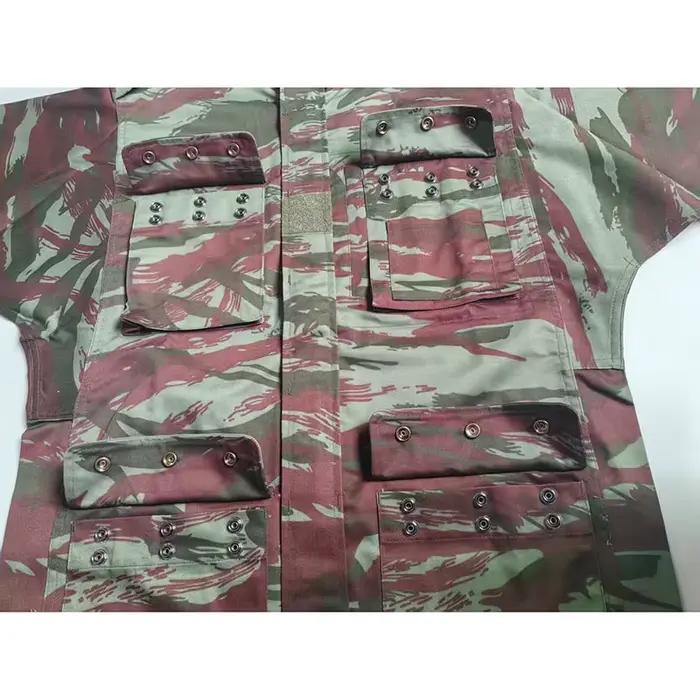 Tenue camouflage lézard français Bénin Afrique - Vêtements pêche exotique