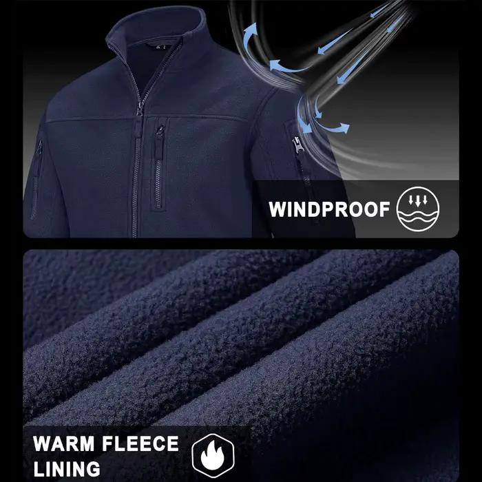 Veste safari thermique pêche hiver - Vêtement technique chaud pour pêche extrême