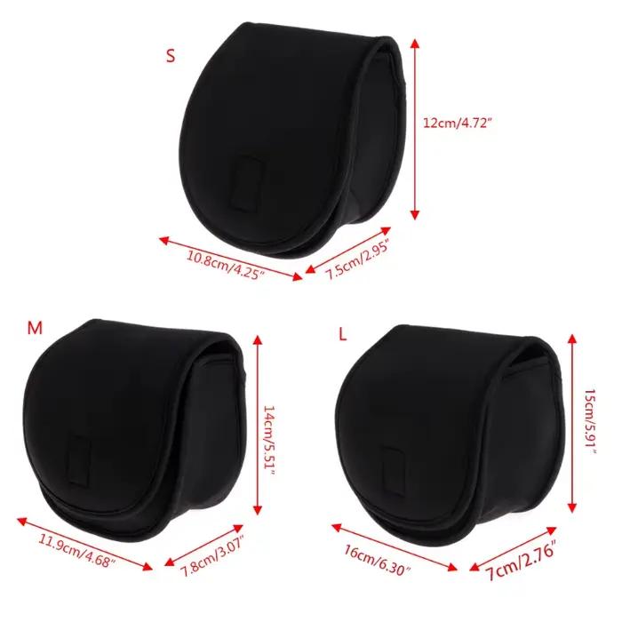 Housse de protection moulinet de pêche portable pour moulinets tambour/spinning/raft - étui accessoire pêche