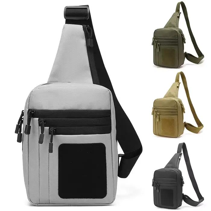 Sac poitrine tactique pour pistolet de pêche - Discret et convertible en sac à dos