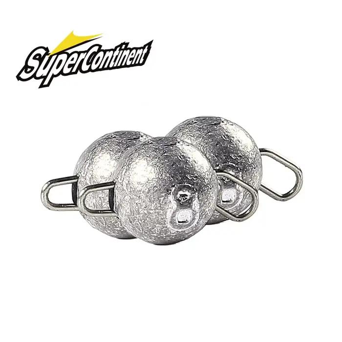 Lot de 10 têtes de ligne plombées bullet pour pêche aux leurres souples, poids de 2g