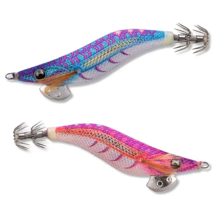 Leurre leurre souple calamar YAMASHITA EGI-OH LIVE Lightning Series UV 3,5 pour pêche en mer