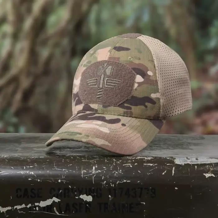 Casquette camouflage Multicam réglable pêche chasse airsoft randonnée capricorne MC