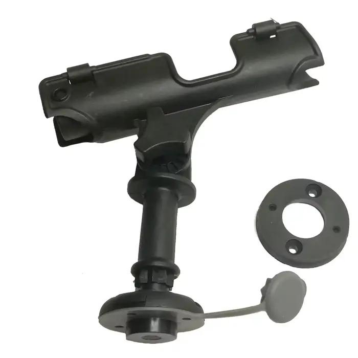 Support canne pêche rotatif 360° nylon kayak bateau à rames pêche sportive