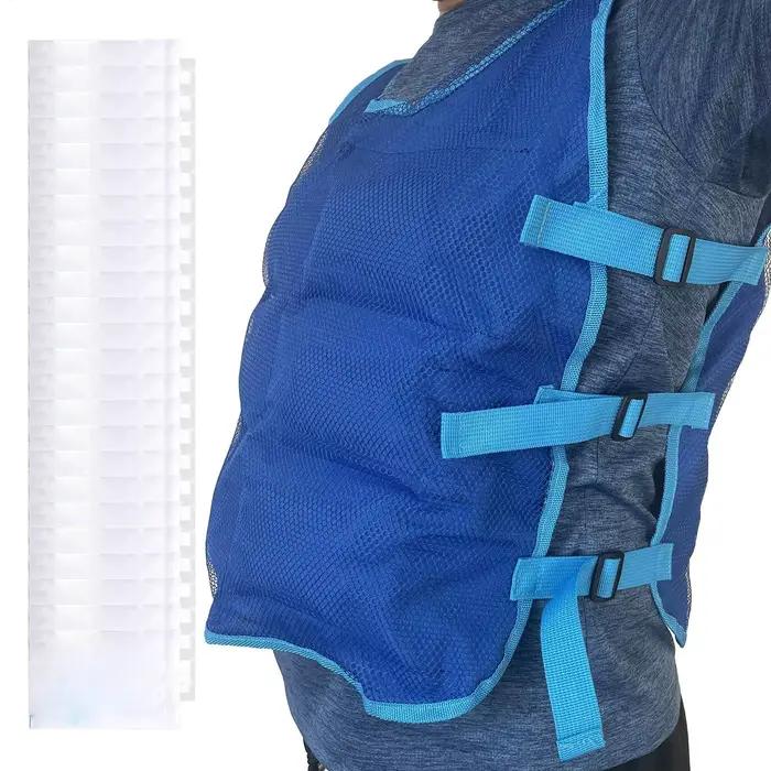 Gilet rafraîchissant pêche été veste refroidissante sécurité haute température extérieur sport pack glace