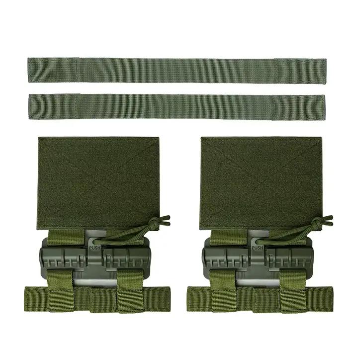 Boucle à dégagement rapide tactique - Kit Molle pour gilets de pêche et airsoft - Accessoires chasse