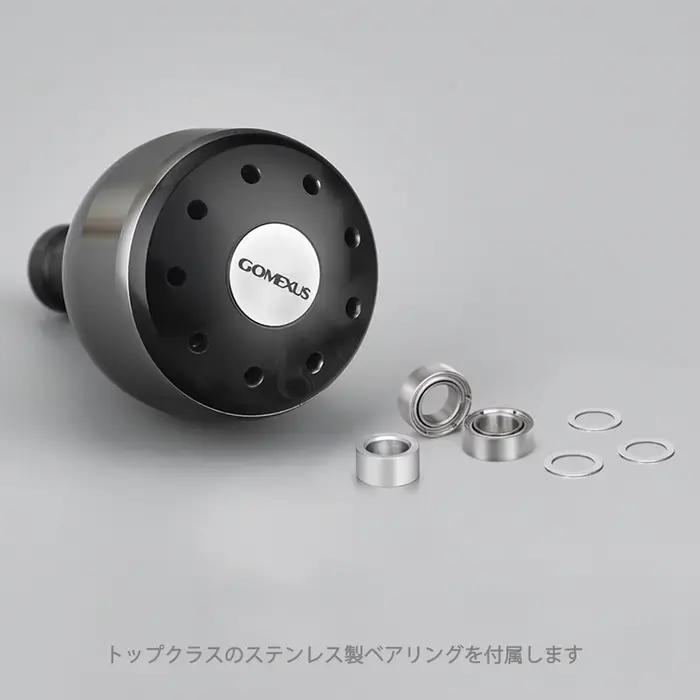 Poignée aluminium Gomexus 30mm pour moulinet Shimano Stradic Daiwa Stella réglage personnalisé