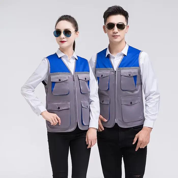 Veste pêche homme multi-poches pour randonnée, chasse et photographie - Veste technique polyvalente